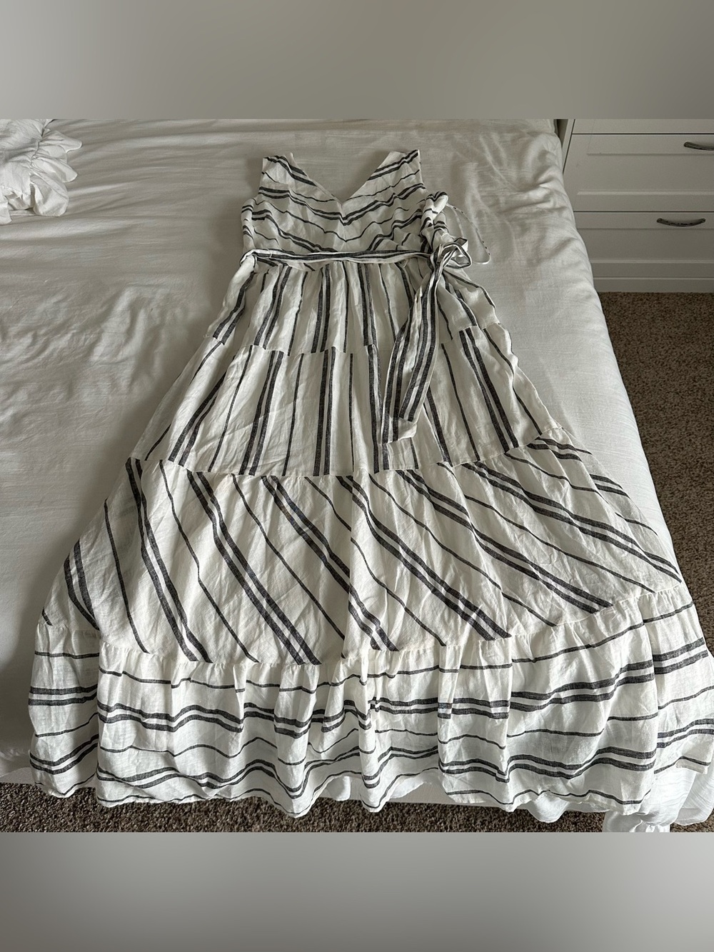 NWT Dkny Linen Blend Womens Dress Size 12